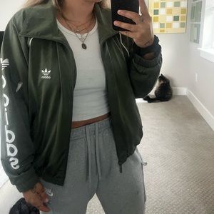 Women’s adidas track zip up